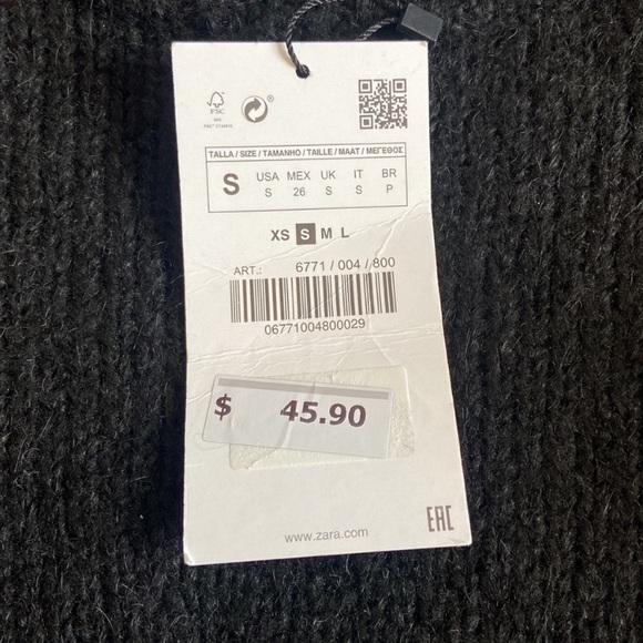 Brand New Zara Sweater - Picture 2 of 2